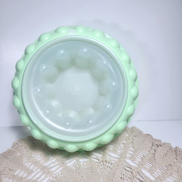 Tupperware Jello Jelly Mold Ring Green 3 Piece 9.5 Inch Round 1201 Vintage - Picture 4 of 9